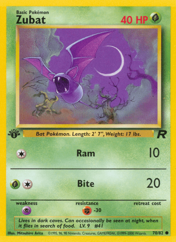 Zubat, 70/82, Unlimited