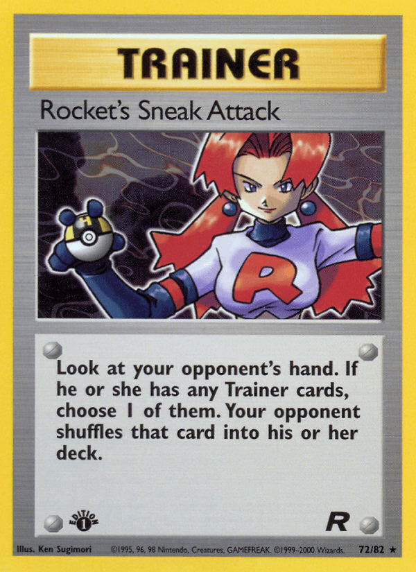 Rocket's Sneak Attack, 72/82, Unlimited