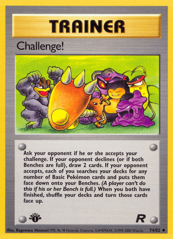 Challenge!, 74/82, Unlimited