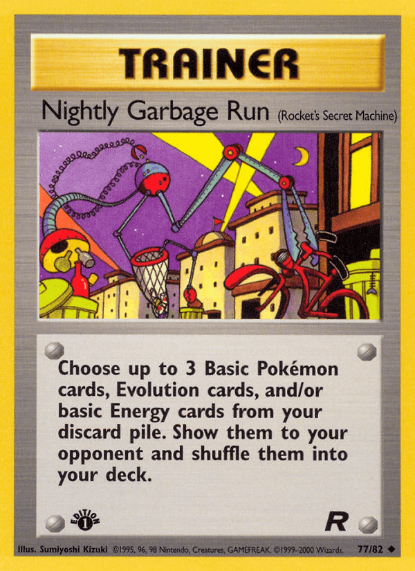 Nightly Garbage Run, 77/82, Unlimited
