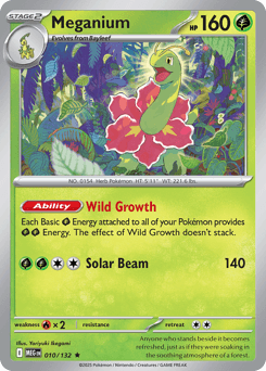 Meganium, 10/132, Standard