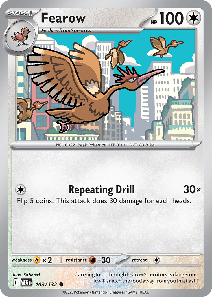 Fearow, 103/132, Standard