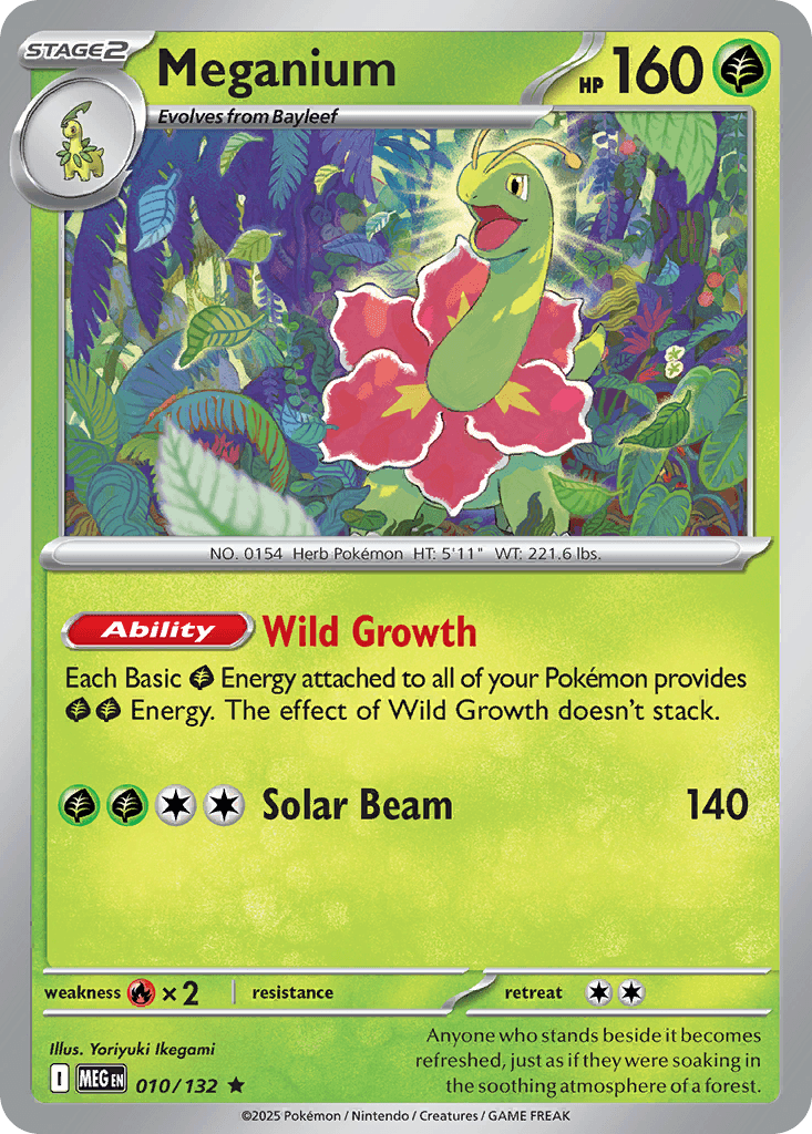 Meganium, 10/132, Standard