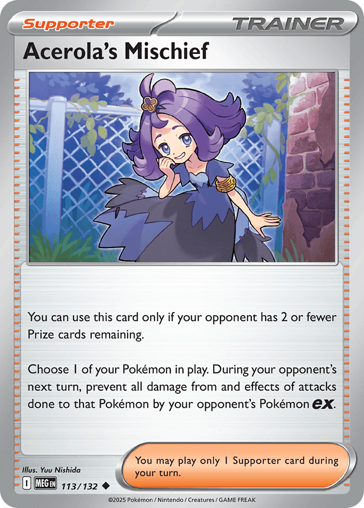 Acerola's Mischief, 113/132, Standard