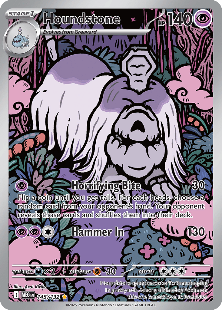 Houndstone, 145/132, Standard