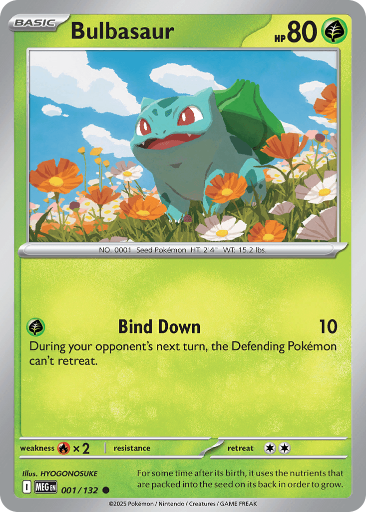 Bulbasaur, 1/132, Standard