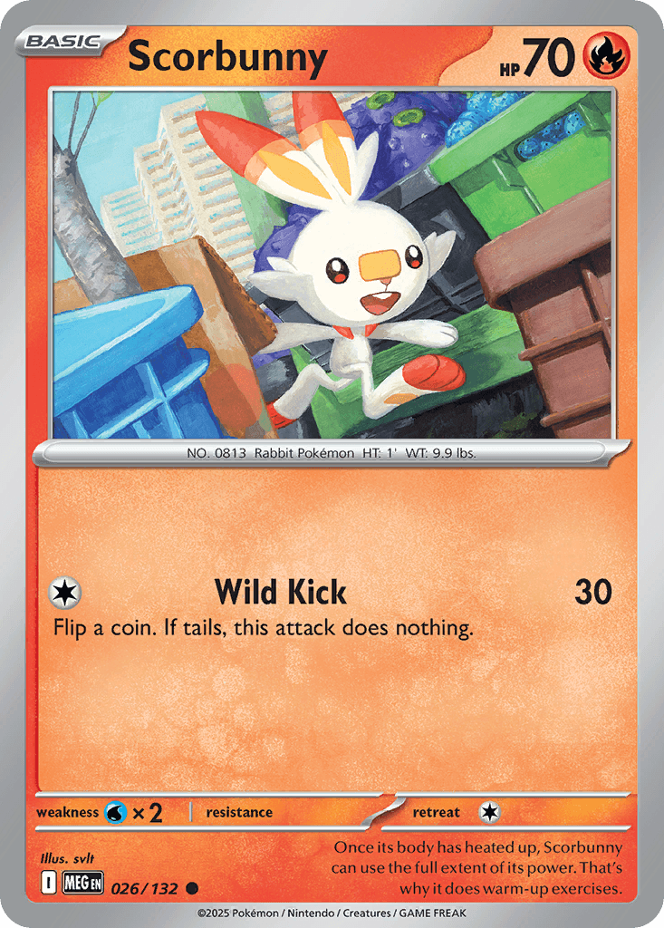 Scorbunny, 26/132, Standard