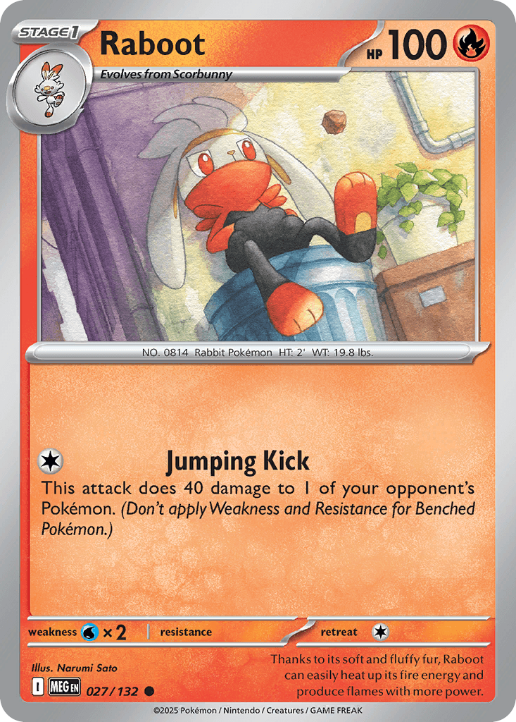 Raboot, 27/132, Standard