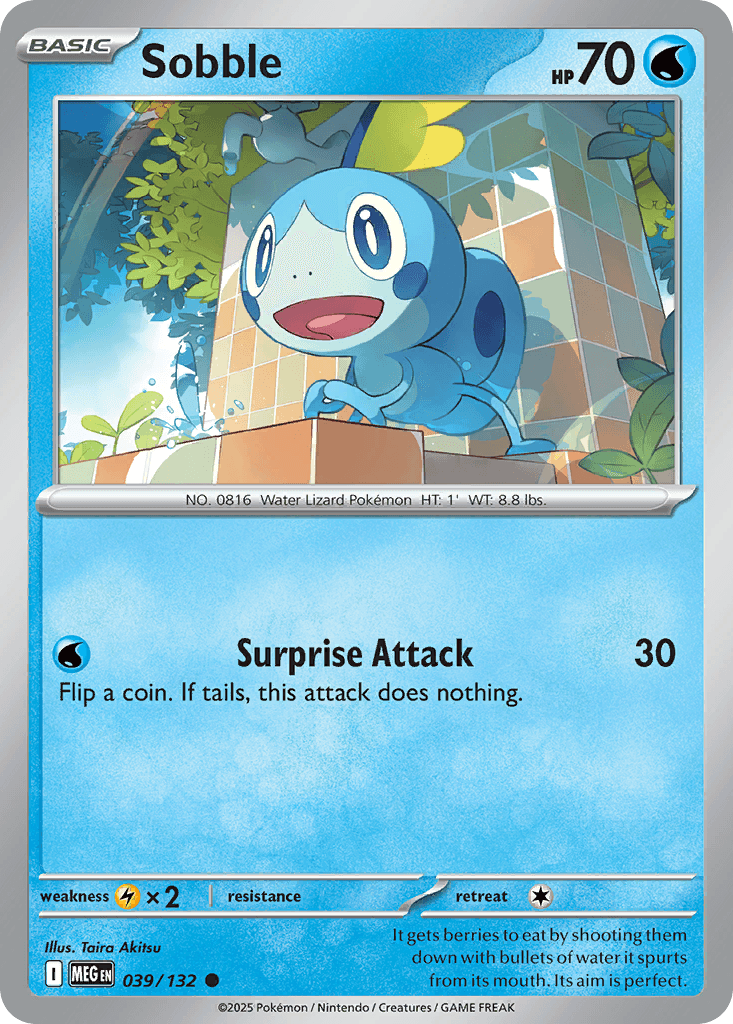 Sobble, 39/132, Standard