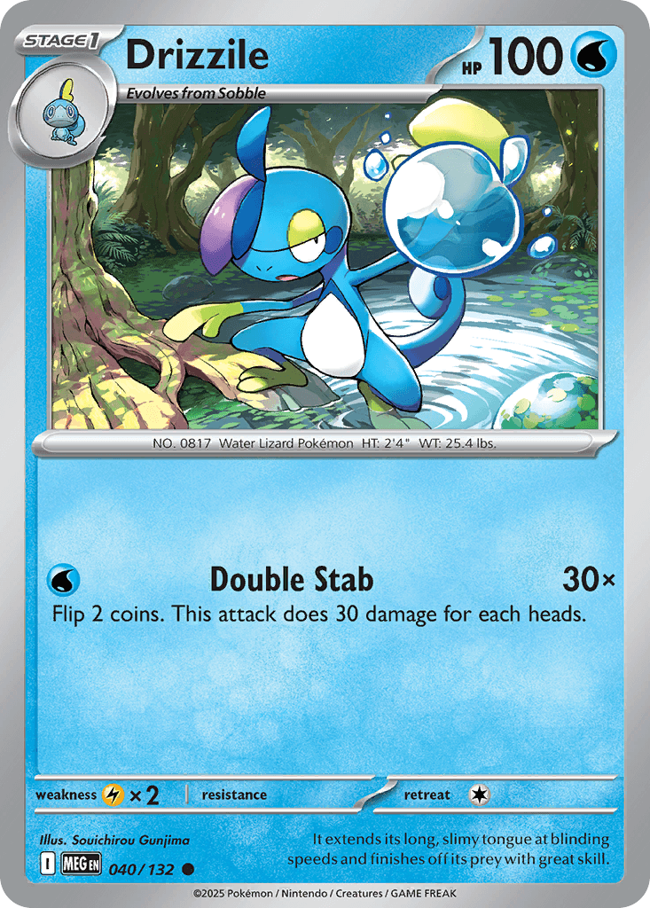 Drizzile, 40/132, Standard