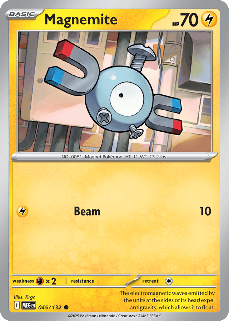 Magnemite, 45/132, Standard