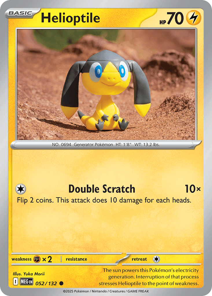 Helioptile, 52/132, Standard
