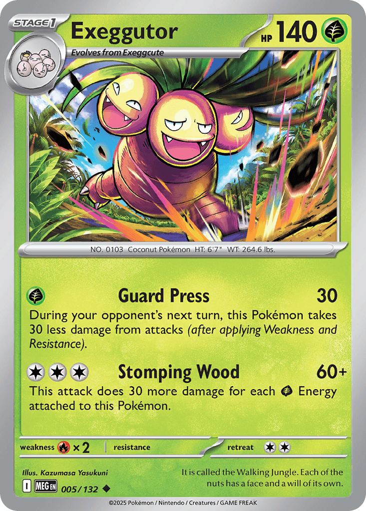 Exeggutor, 5/132, Standard