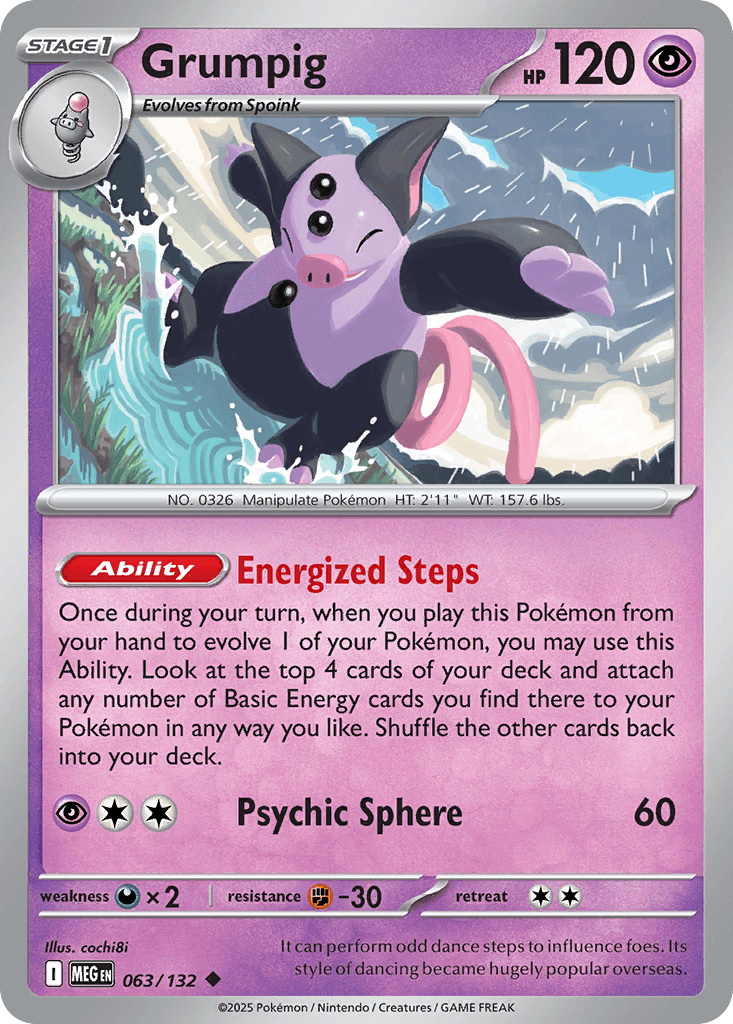 Grumpig, 63/132, Standard