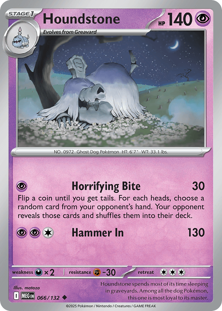 Houndstone, 66/132, Standard