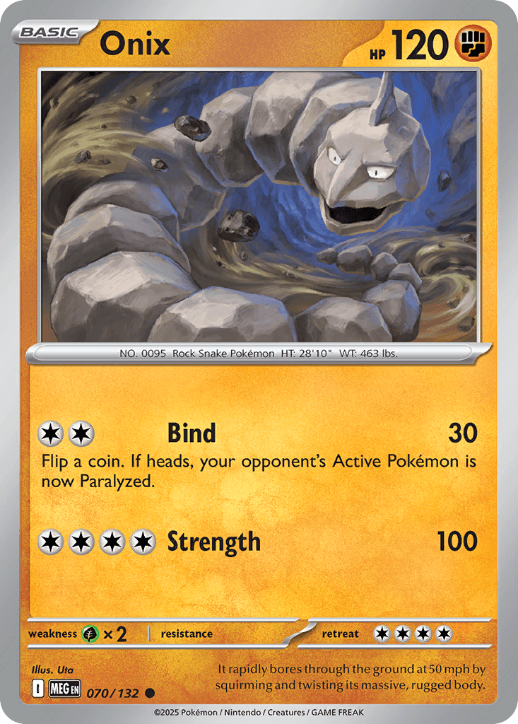 Onix, 70/132, Standard