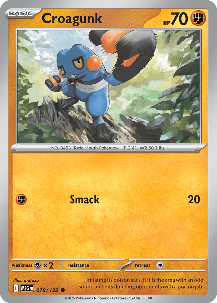 Croagunk, 78/132, Standard