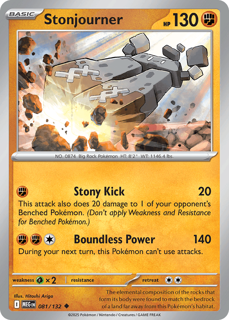 Stonjourner, 81/132, Standard