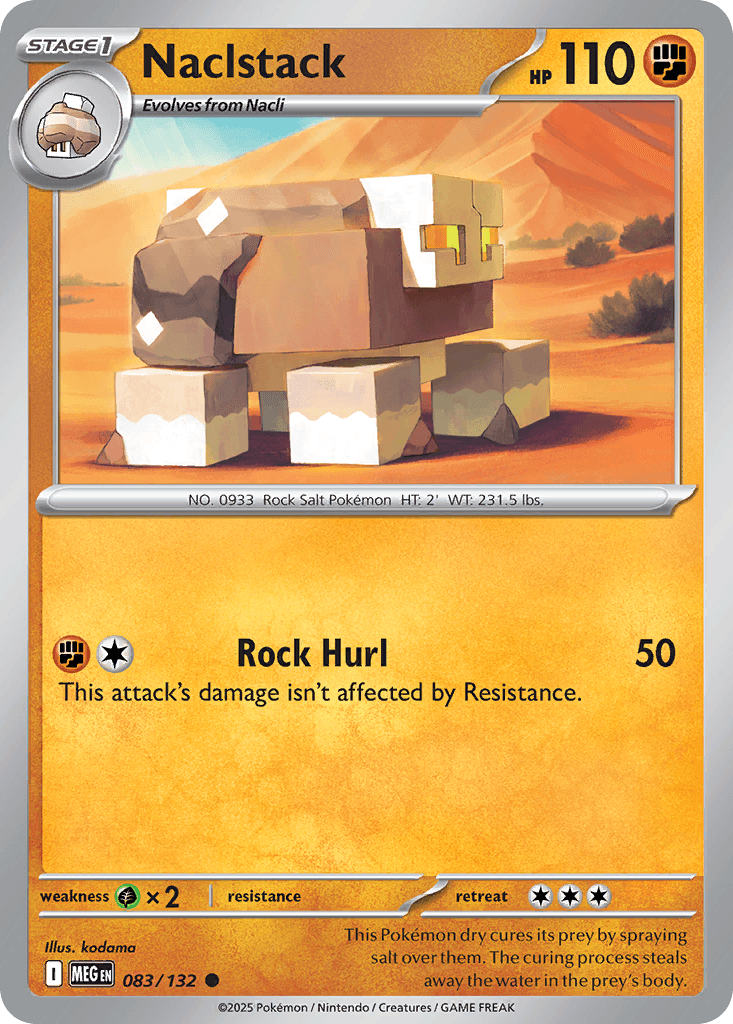 Naclstack, 83/132, Standard