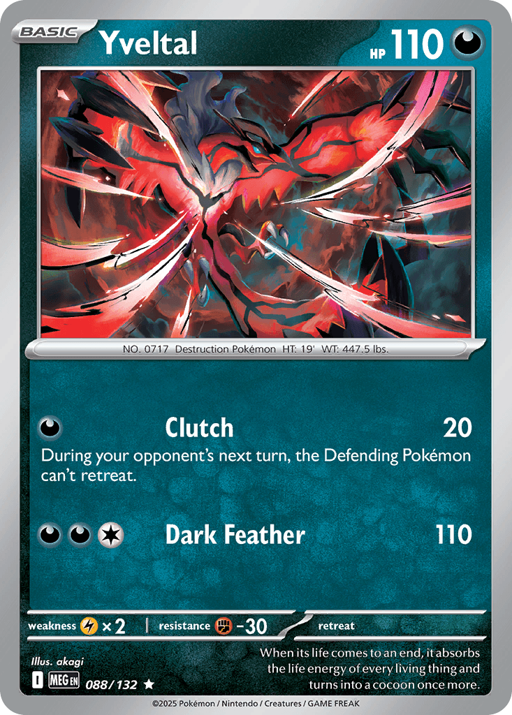Yveltal, 88/132, Standard