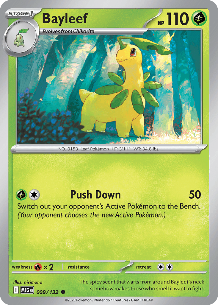 Bayleef, 9/132, Standard