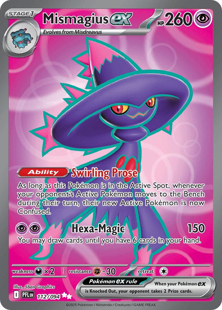 Mismagius ex, 112/94, Standard