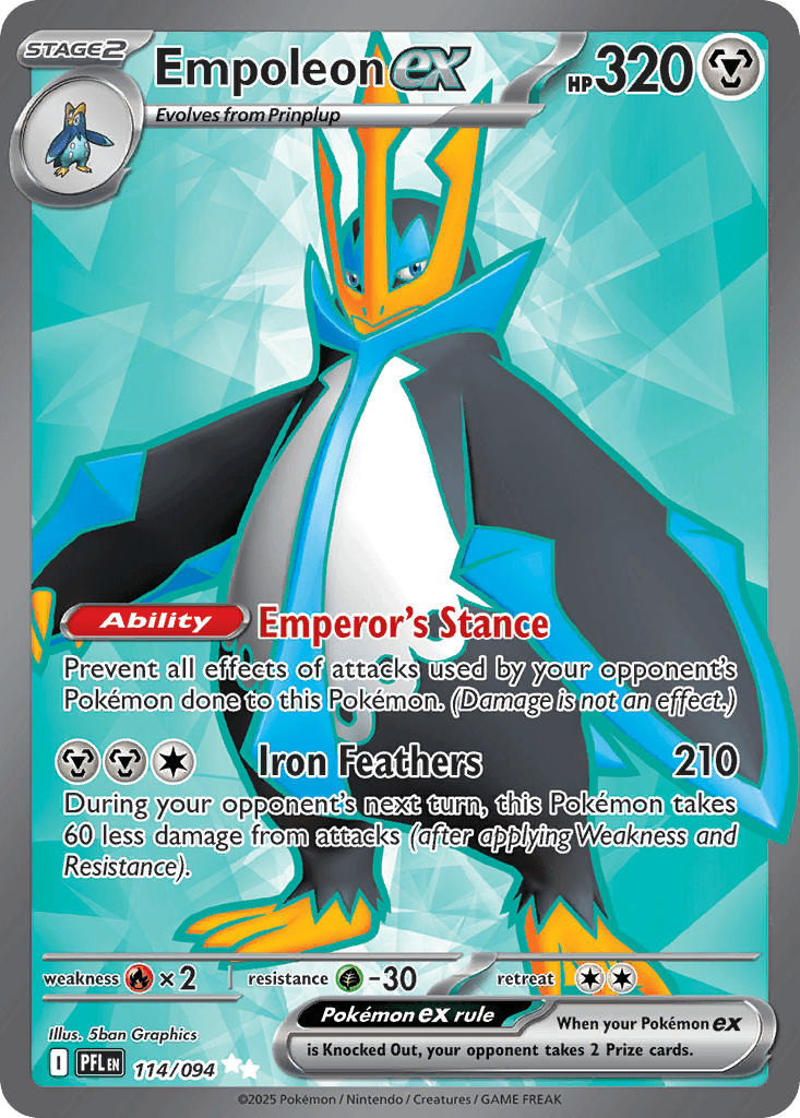 Empoleon ex, 114/94, Standard