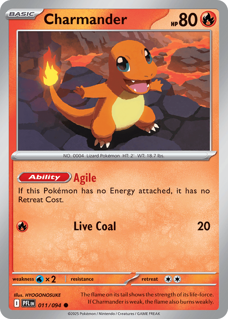 Charmander, 11/94, Standard