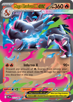 Mega Charizard X ex, 13/94, Standard