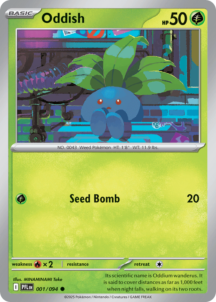 Oddish, 1/94, Standard