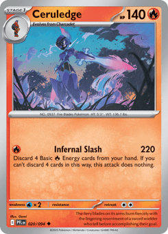 Ceruledge, 20/94, Standard
