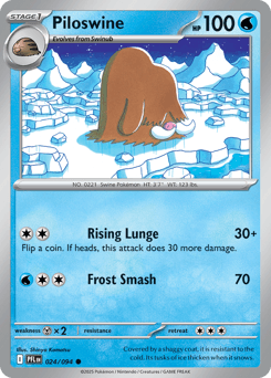 Piloswine, 24/94, Standard