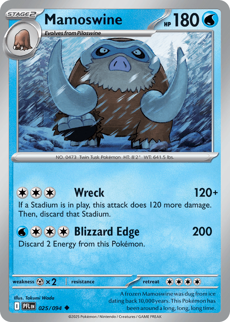 Mamoswine, 25/94, Standard