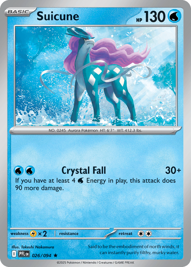 Suicune, 26/94, Standard