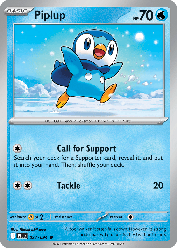 Piplup, 27/94, Standard