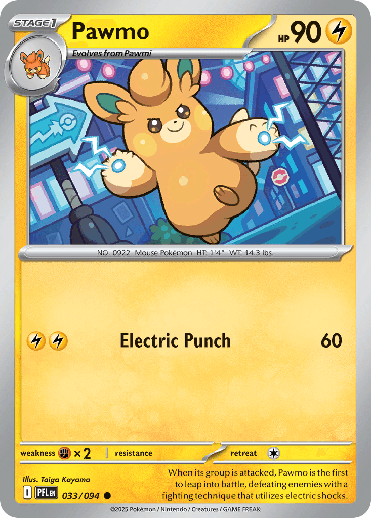 Pawmo, 33/94, Standard
