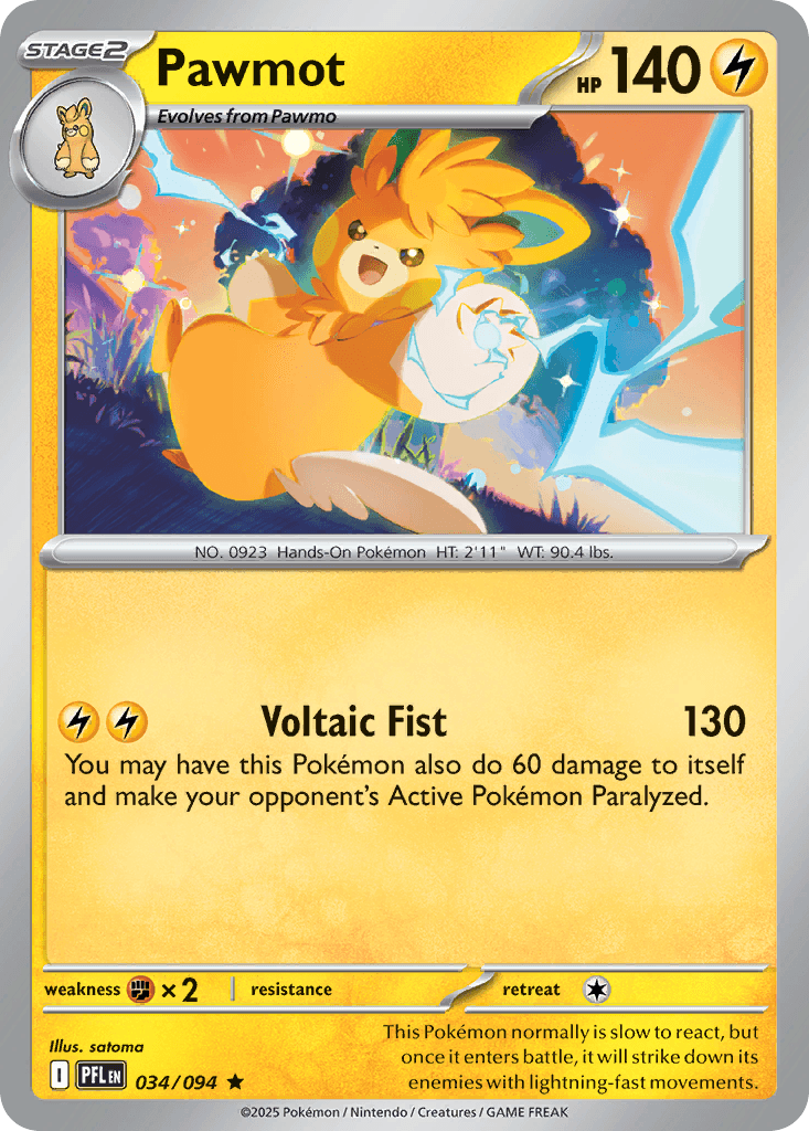 Pawmot, 34/94, Standard