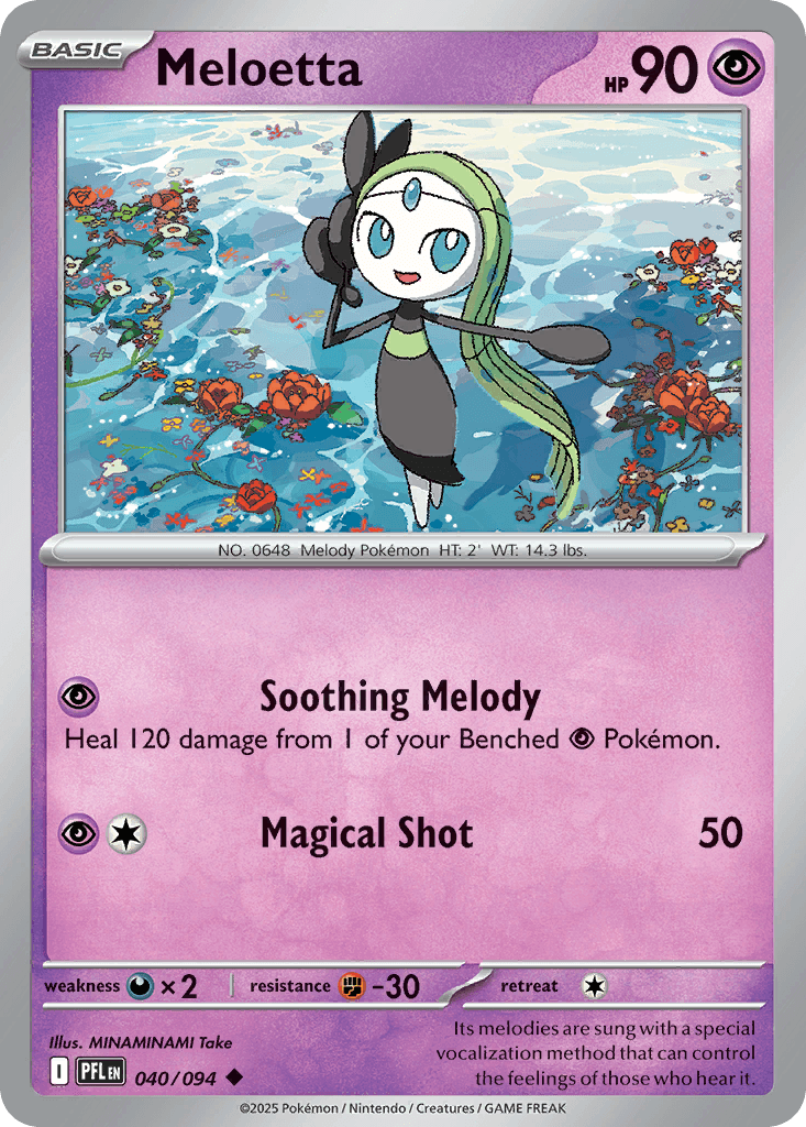 Meloetta, 40/94, Standard