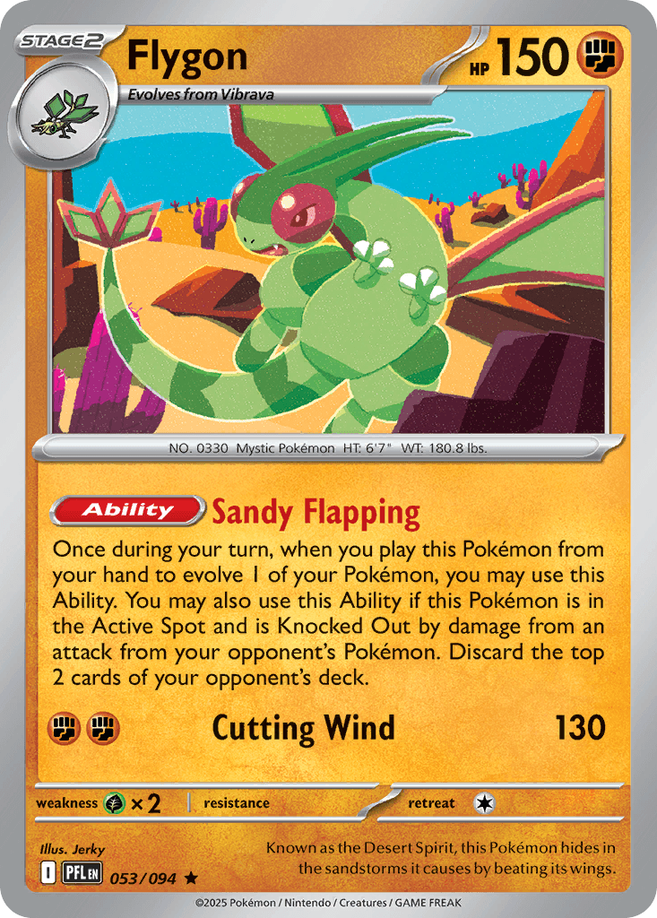 Flygon, 53/94, Standard