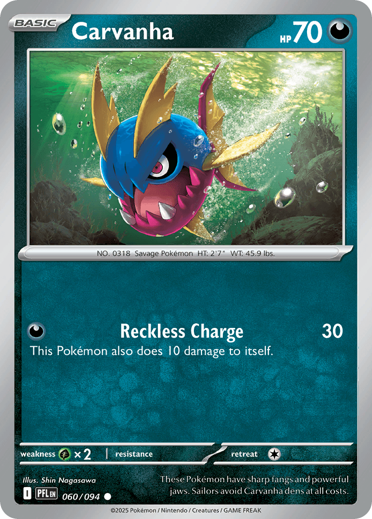 Carvanha, 60/94, Standard