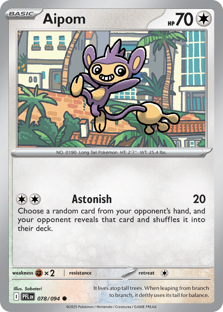 Aipom, 78/94, Standard