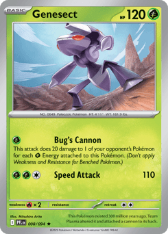 Genesect, 8/94, Standard