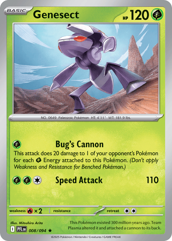 Genesect, 8/94, Standard