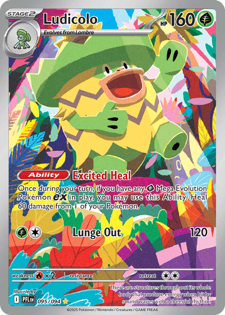 Ludicolo, 95/94, Standard