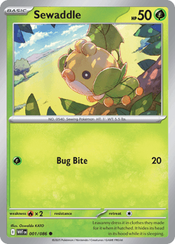 Sewaddle, 1/86, Standard