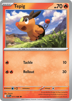 Tepig, 11/86, Standard