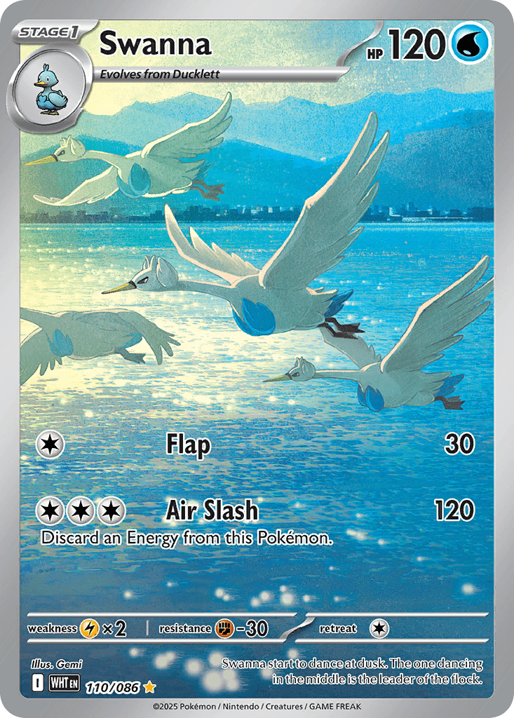 Swanna, 110/86, Standard