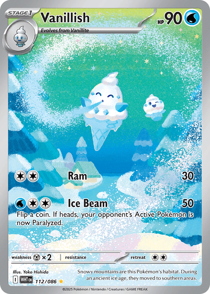 Vanillish, 112/86, Standard