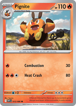 Pignite, 12/86, Standard