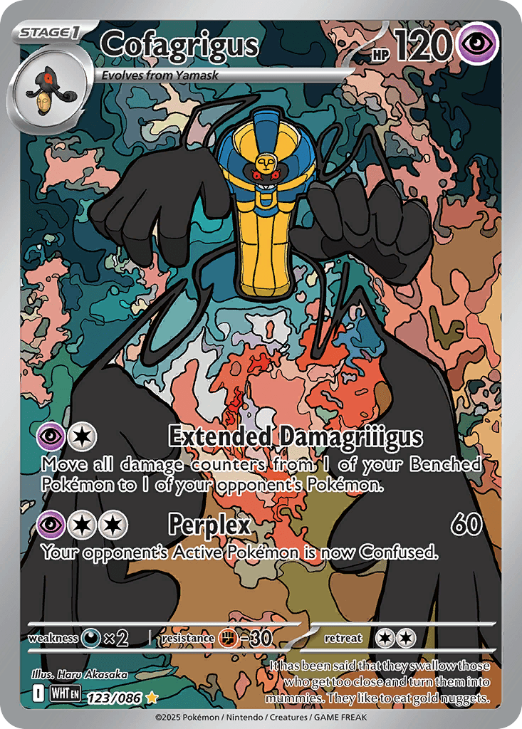 Cofagrigus, 123/86, Standard